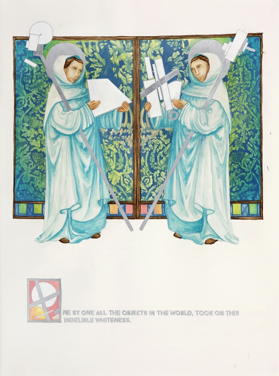 'Untitled', 2007, watercolor and ink on paper, 67 x 57 cm (serie of 9 pieces) 'Untitled', 2007, watercolor and ink on paper, 67 x 57 cm (serie of 9 pieces)