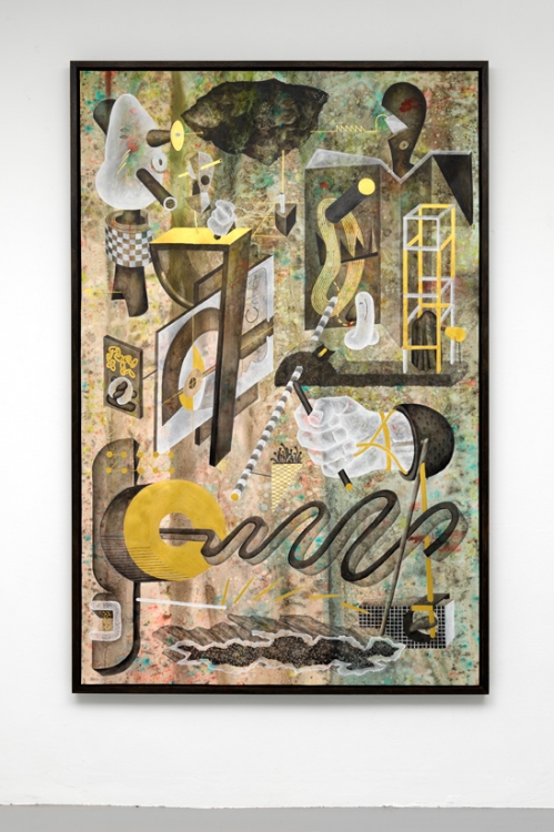 Division Manager Catalogue 021 - 027, 2014. Ink and gesso on paper, 202 x 129,5 cm. Photo: Gert Jan van Rooij. Division Manager Catalogue 021 - 027, 2014. Ink and gesso on paper, 202 x 129,5 cm. Photo: Gert Jan van Rooij.