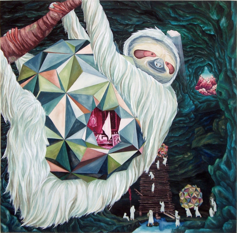 The Brethren of Stone: 'Sloth', 2007, 133 x 135 cm The Brethren of Stone: 'Sloth', 2007, 133 x 135 cm