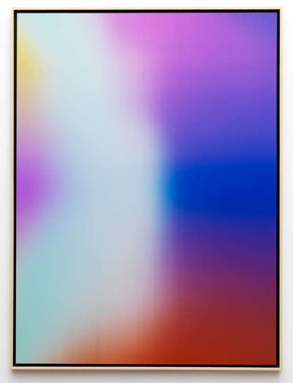 Into Time 16 09 07, 2016. Lenticular print. 120 x 90 cm. Photo: Gert Jan van Rooij. Into Time 16 09 07, 2016. Lenticular print. 120 x 90 cm. Photo: Gert Jan van Rooij.