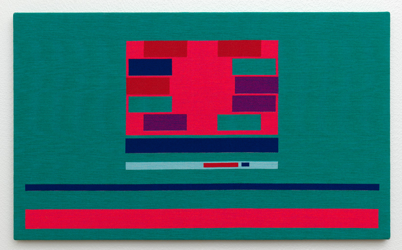 Abstract Browsing 16 03 01 (Wikipedia), 2016, 86 x 144 cm, tapestry.
Photo: Gert Jan van Rooij Abstract Browsing 16 03 01 (Wikipedia), 2016, 86 x 144 cm, tapestry.
Photo: Gert Jan van Rooij