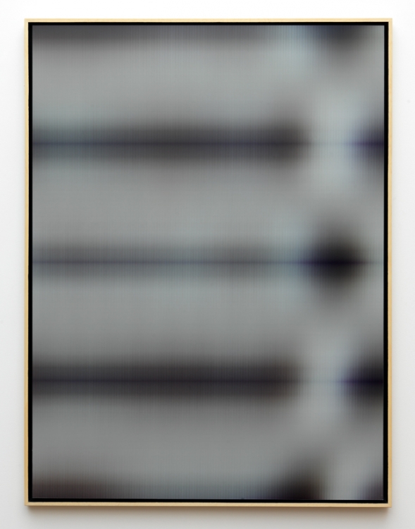Into Time 15 06 10, 2015. Lenticular print, 120 x 90 cm. Photo: Gert Jan van Rooij.  Into Time 15 06 10, 2015. Lenticular print, 120 x 90 cm. Photo: Gert Jan van Rooij.