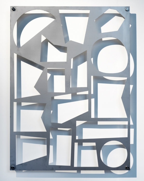 'Shadow Object 15 12 14', 2015, stainless steel, 111 x 80cm.
Photo: Gert Jan van Rooij 'Shadow Object 15 12 14', 2015, stainless steel, 111 x 80cm.
Photo: Gert Jan van Rooij