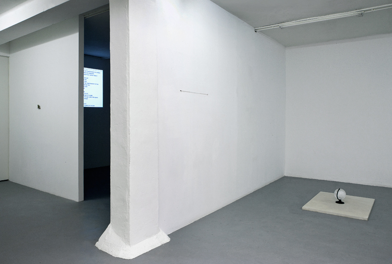 Noor Nuyten, exhibition overview The Palm at the End of the Mind, March 16th - April 20th 2013, Upstream Gallery.
Photo: Gert Jan van Rooij Noor Nuyten, exhibition overview The Palm at the End of the Mind, March 16th - April 20th 2013, Upstream Gallery.
Photo: Gert Jan van Rooij