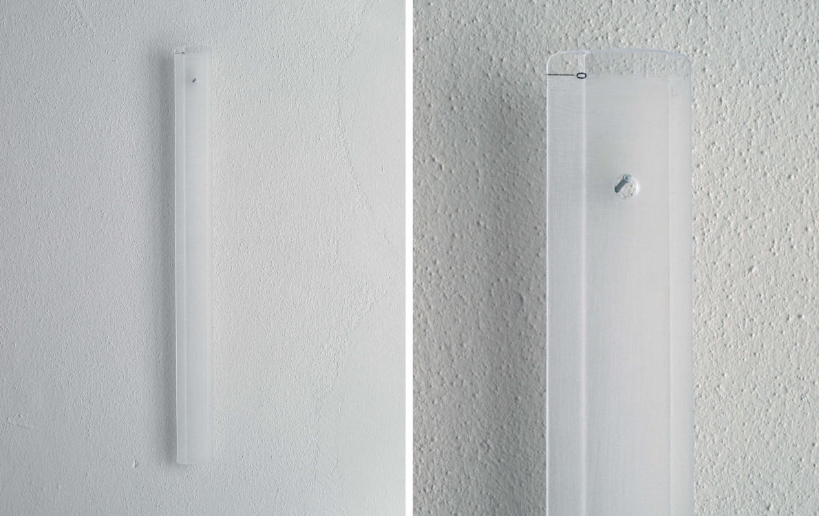 '0', 2008, ruler, 50 x 3 cm  '0', 2008, ruler, 50 x 3 cm