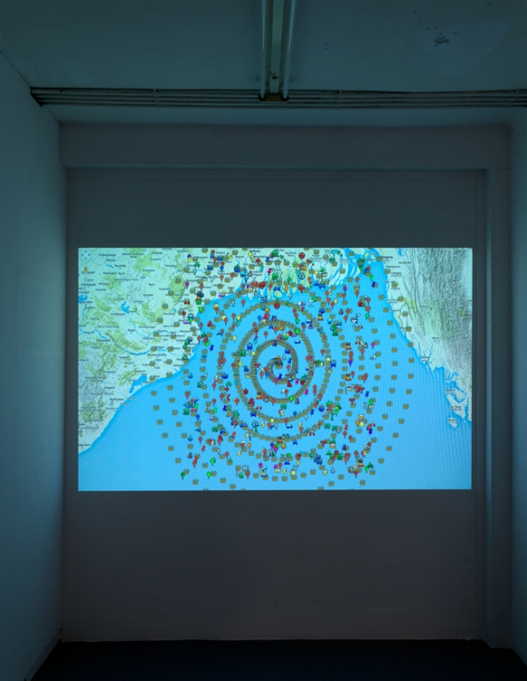 GeoGoo_GIcon, 2008
Digital video screengrab of website geogoo.net, 25 min
Shown here as part of the groupshow 'Shifting Optics II' at Upstream Gallery, March '15.
Photo: Gert Jan van Rooij GeoGoo_GIcon, 2008
Digital video screengrab of website geogoo.net, 25 min
Shown here as part of the groupshow 'Shifting Optics II' at Upstream Gallery, March '15.
Photo: Gert Jan van Rooij