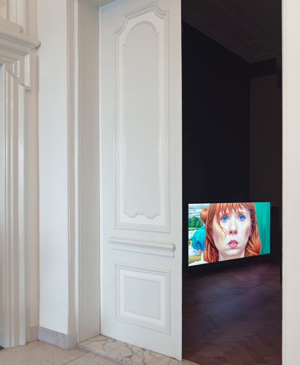 Holly Herndon and Mat Dryhurst, I’M HERE 17.12.2022 5:44, 2023 (film still). Courtesy Herndon Dryhurst Studio.
 Holly Herndon and Mat Dryhurst, I’M HERE 17.12.2022 5:44, 2023 (film still). Courtesy Herndon Dryhurst Studio.