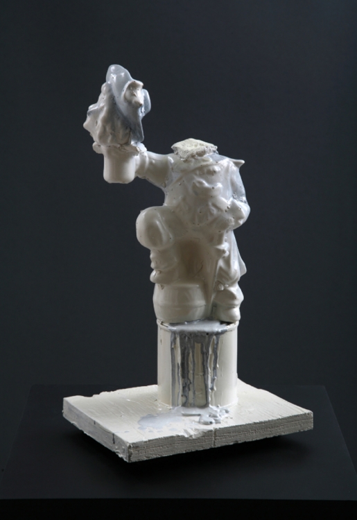 Sculpture from the series 'Winners & Losers' ceramics and paint, 2007 Sculpture from the series 'Winners & Losers' ceramics and paint, 2007