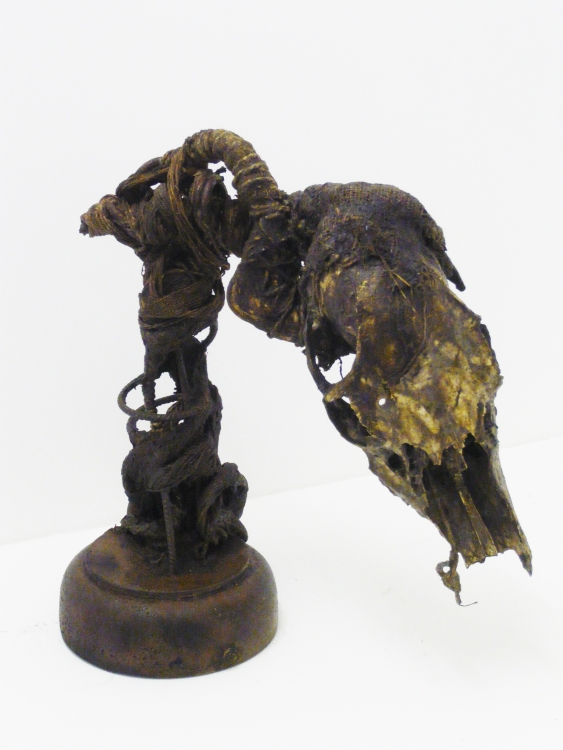 'Untitled', 2012, mixed media, 39 x 15 x 46 cm. 'Untitled', 2012, mixed media, 39 x 15 x 46 cm.