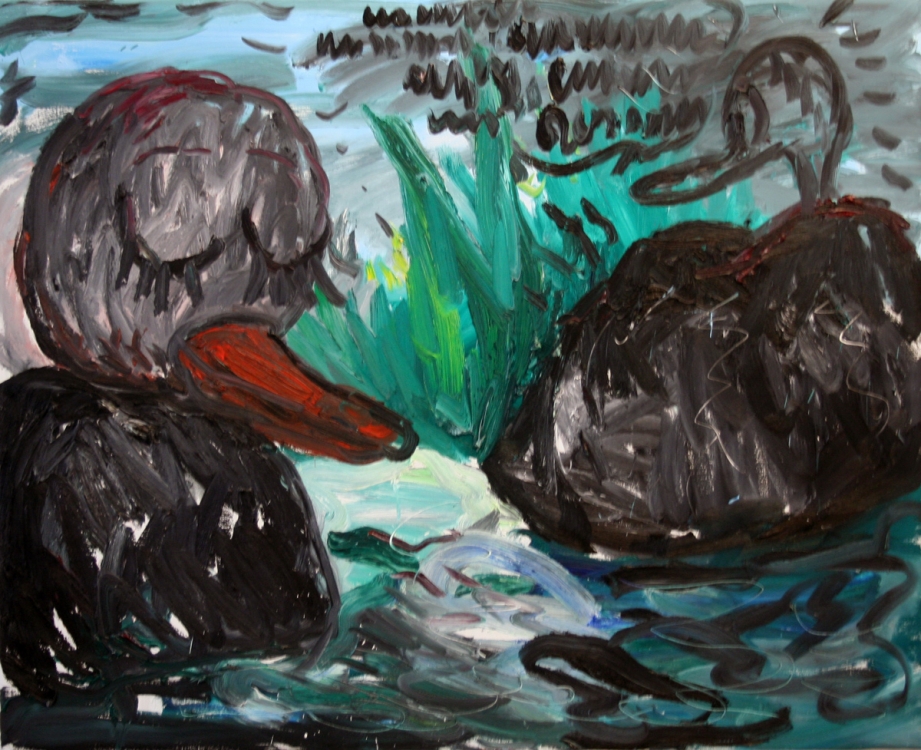 'The Poet', 2011, oil on canvas, 131 x 160 cm 'The Poet', 2011, oil on canvas, 131 x 160 cm