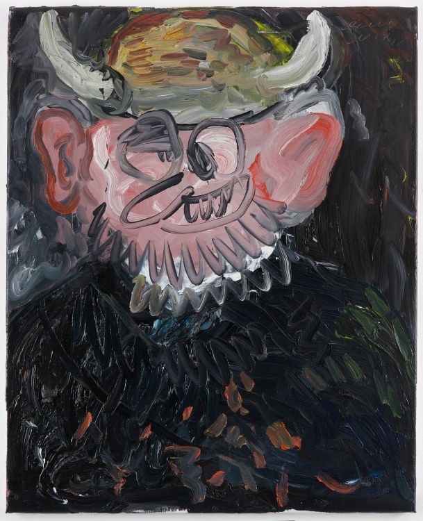 'Viking I', 2011, oil on canvas, 89 x 71,5 cm. 'Viking I', 2011, oil on canvas, 89 x 71,5 cm.