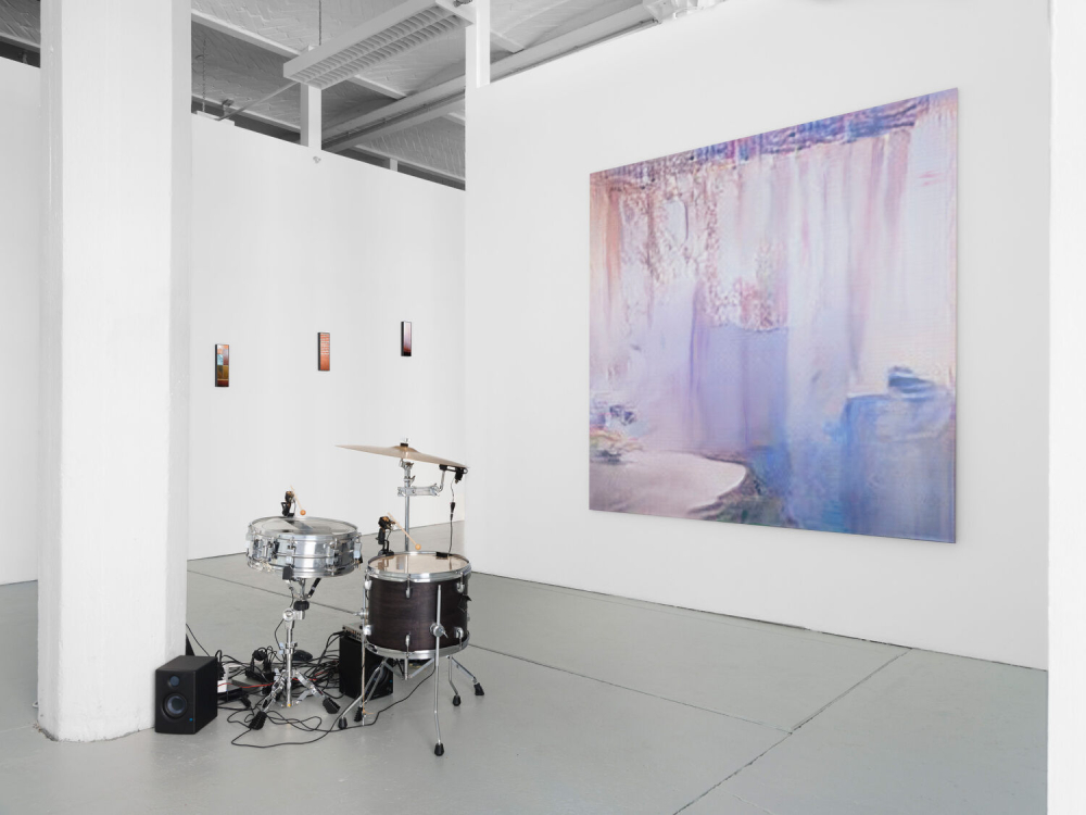 Exhibition view, Constant Dullaart, Accepting the Job at OFFICE IMPART, 2024 Exhibition view, Constant Dullaart, Accepting the Job at OFFICE IMPART, 2024