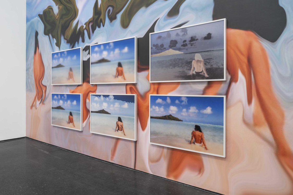 Jennifer in Paradise installation at MCA Chicago during exhibition The Living End: Painting and other Technologies 1970 - 2020  Jennifer in Paradise installation at MCA Chicago during exhibition The Living End: Painting and other Technologies 1970 - 2020