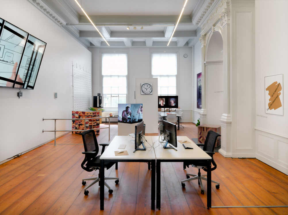 Solo exhibition Dull.life (2019) at Upstream Gallery. Photo by Gert Jan van Rooij. Solo exhibition Dull.life (2019) at Upstream Gallery. Photo by Gert Jan van Rooij.