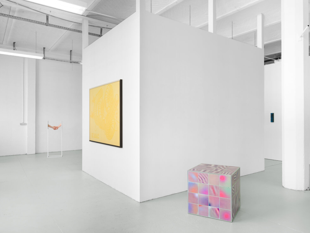 Exhibition view, Constant Dullaart, Accepting the Job at OFFICE IMPART, 2024 Exhibition view, Constant Dullaart, Accepting the Job at OFFICE IMPART, 2024