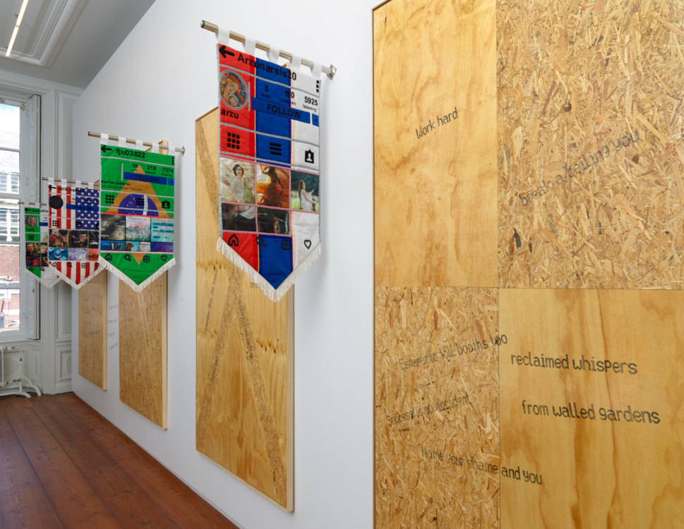 Solo exhibition Dull.life (2019) at Upstream Gallery. Photo by Gert Jan van Rooij. Solo exhibition Dull.life (2019) at Upstream Gallery. Photo by Gert Jan van Rooij.