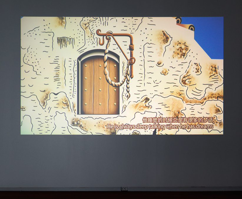 Video still of 'The Farm', 2013, single channel video, 8:50min, edition of 5. 
Photo: Gert Jan van Rooij Video still of 'The Farm', 2013, single channel video, 8:50min, edition of 5. 
Photo: Gert Jan van Rooij