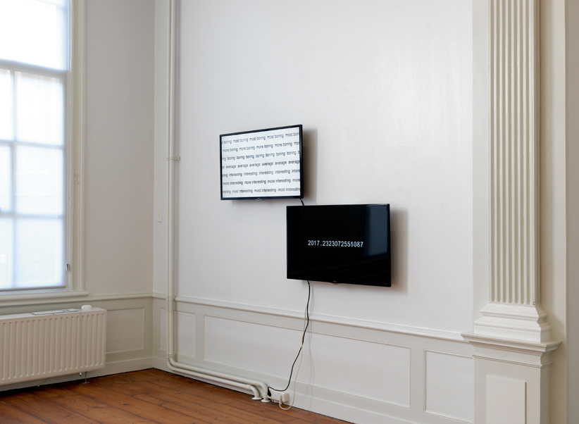 'Boring, Average, Interesting', 2016
web application
Floating-Point Year, 2016
web application
Photo: Gert Jan van Rooij 'Boring, Average, Interesting', 2016
web application
Floating-Point Year, 2016
web application
Photo: Gert Jan van Rooij