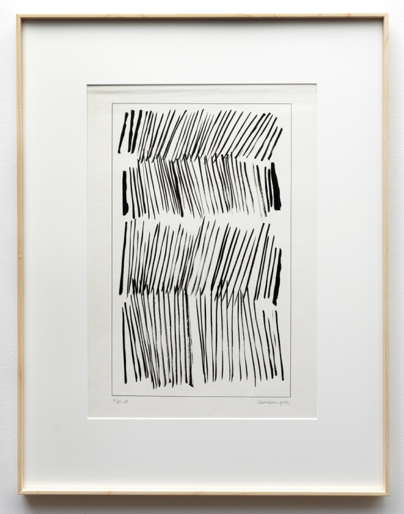 'T82-18', 1982. Ink on paper, 65,5 x 50,5 cm. Photo: Gert Jan van Rooij. 'T82-18', 1982. Ink on paper, 65,5 x 50,5 cm. Photo: Gert Jan van Rooij.