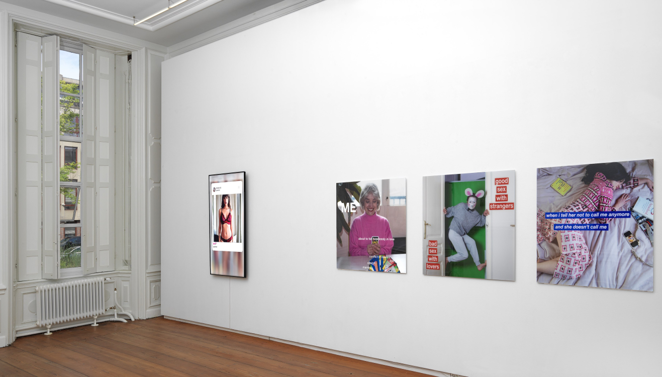 Installation view group exhibition Alone Together at Upstream Gallery (2024) Installation view group exhibition Alone Together at Upstream Gallery (2024)