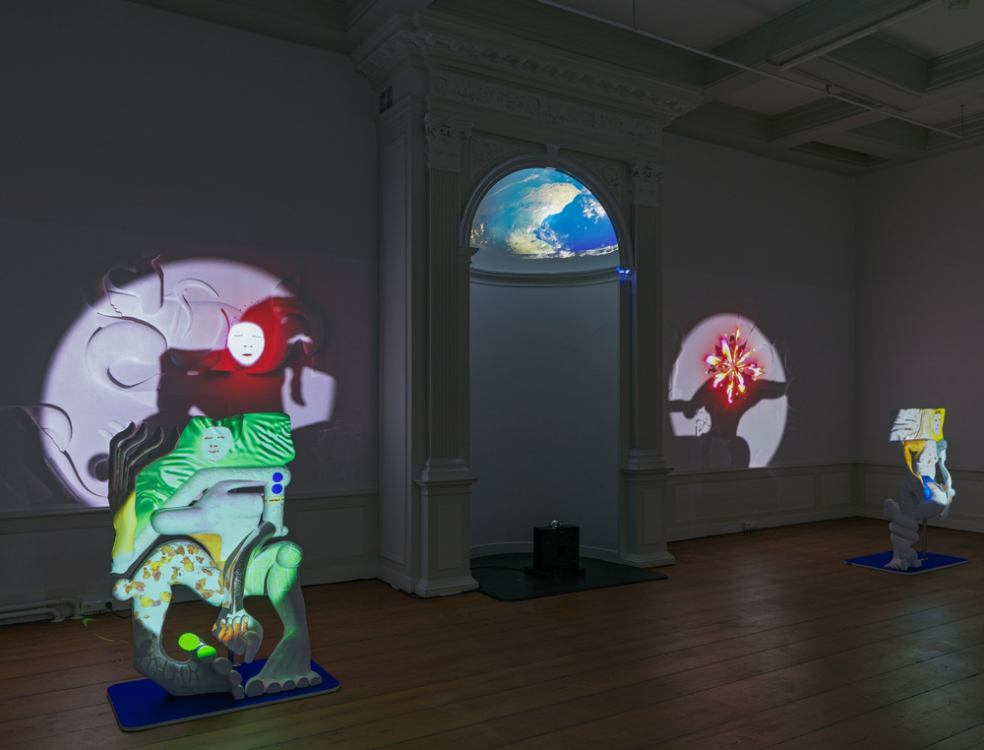 Kévin Bray, The Collective Shadow, Upstream Gallery, 2022. Photographed by Gert-Jan van Rooij. Kévin Bray, The Collective Shadow, Upstream Gallery, 2022. Photographed by Gert-Jan van Rooij.