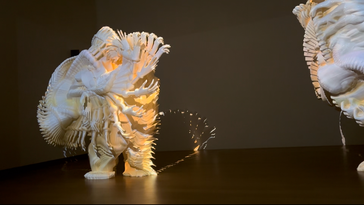 Room filling installation by Kévin Bray at Stedelijk Museum Amsterdam during exhibition Circulate  Room filling installation by Kévin Bray at Stedelijk Museum Amsterdam during exhibition Circulate