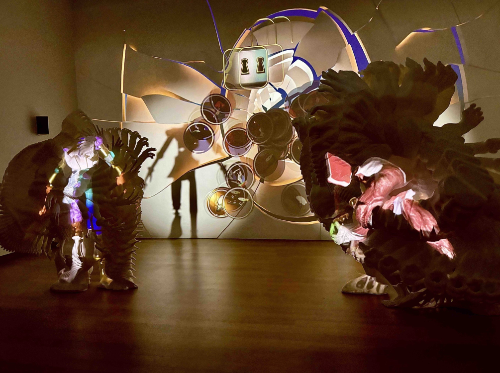 Room filling installation by Kévin Bray at Stedelijk Museum Amsterdam during exhibition Circulate  Room filling installation by Kévin Bray at Stedelijk Museum Amsterdam during exhibition Circulate