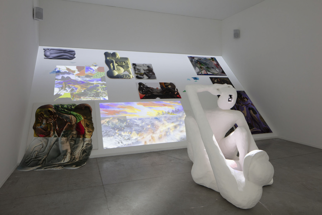 Lanima navigue (2019) by Kévin Bray installed during 'Future, Former, Fugitive' at Palais de Tokyo Lanima navigue (2019) by Kévin Bray installed during 'Future, Former, Fugitive' at Palais de Tokyo