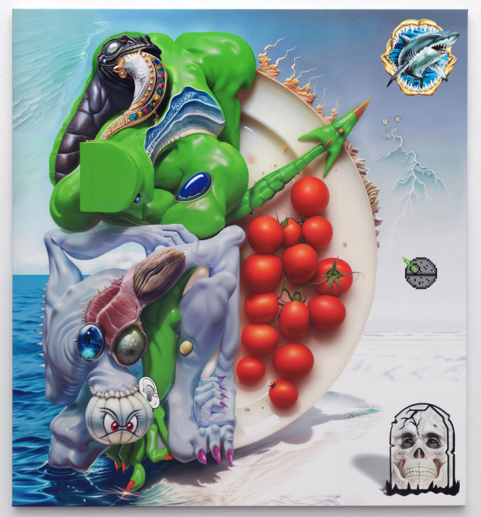 It is commodifying the depth for the growth of others  (2023) installed at group exhibition Mixed Feelings  It is commodifying the depth for the growth of others  (2023) installed at group exhibition Mixed Feelings