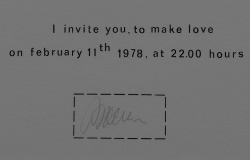 Marinus Boezem - Mail art (1964 - 1996)