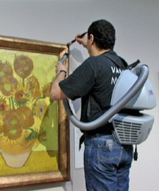 Alicia Framis at the Van Gogh Museum