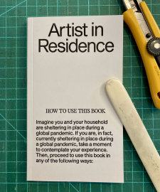 Noor Nuyten in book 'Artist in Residence'