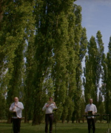 Musical composition INTO SPACE for the reopening of Boezem's Groene Kathedraal