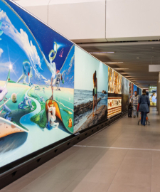 Jeroen Jongeleen and Kévin Bray part of exhibition at Schiphol (NL)