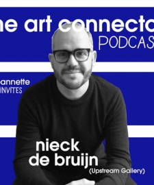 Nieck de Bruijn in conversation with Jeanette ten Kate on the latest Art Connector Podcast
