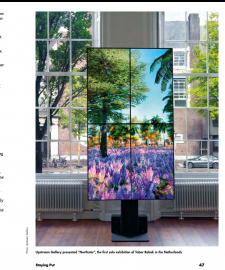 Upstream Gallery featured in the new Lost In travelguide of Amsterdam