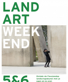 Marinus Boezem in Flevoland's Land Art Weekend