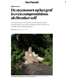 Het Parool on Marinus Boezem and Willem Breuker