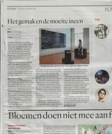 Review on JODI show at Upstream in Het Parool