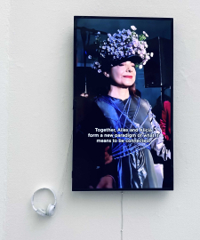 Alicia Framis Hybrid Couple video at Big Dada exhibition at Arti et Amicitiae