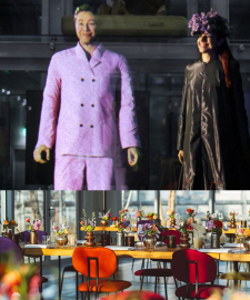 Wedding anniversary diner of Ailex and Alicia Framis at Depot Boijmans van Beuningen 