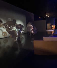 Kévin Bray at Ujazdowski Castle Centre for Contemporary Art with big installation