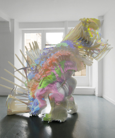 Tabor Robak and Kévin Bray in exhibition at The Hole Tribeca