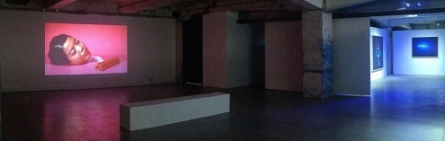 Jen Liu in 'After Party: Collective Dance and Individual Gymnastics', at Blindspot Gallery, Hong Kong.