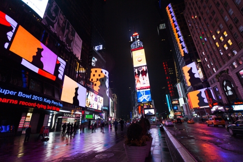 Rafaël Rozendaal selected artist for Times Square's electronic billboards