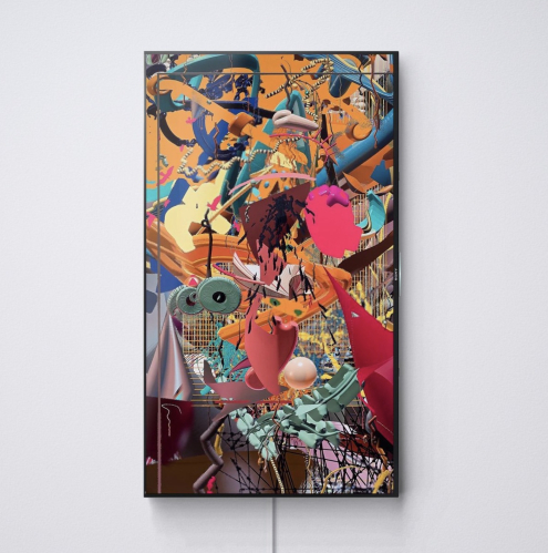 Tabor Robak and Rafaël Rozendaal part of group show True Colors at Kunstmuseum Den Haag