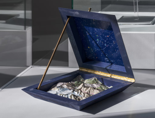 Marinus Boezem in Space Journey at the Kr&ouml;ller-M&uuml;ller Museum