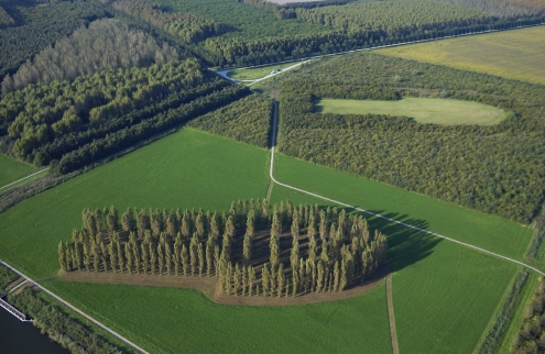 Land Art Weekend with Marinus Boezem in Flevoland (NL)