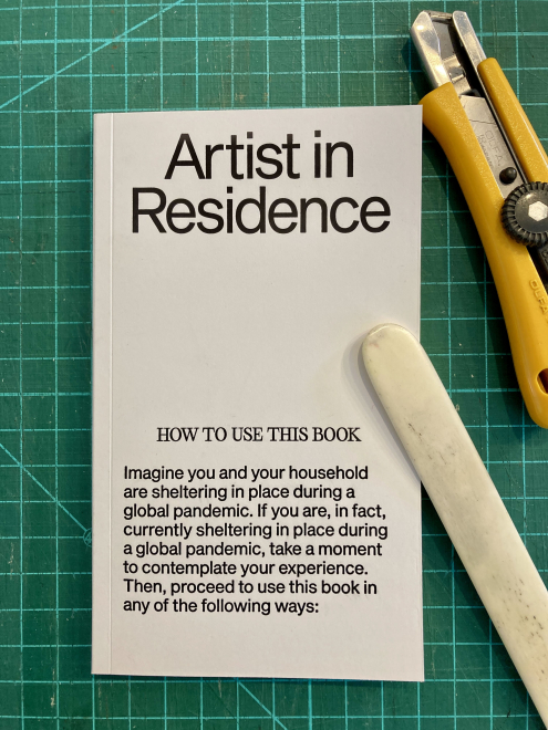 Noor Nuyten in book 'Artist in Residence'