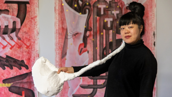 25 January artist talk with Jen Liu, Ruoru Mou and curator Christina Li